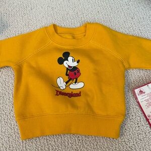 Disney Baby Yellow Mickey Mouse Sweatshirt